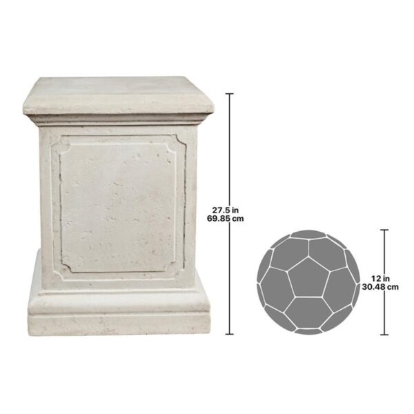 Design Toscano NE306082 21 Inch Hercules Plinth Only