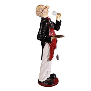 Design Toscano NE43226 25 1/2 Inch Sir Sommelier Grand Scale Statue