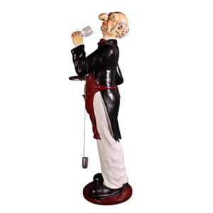 Design Toscano NE43226 25 1/2 Inch Sir Sommelier Grand Scale Statue