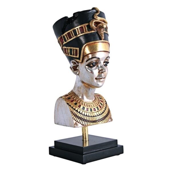 Design Toscano NE437621 7 Inch Egyptian Queen Nefertiti Bust on Mount