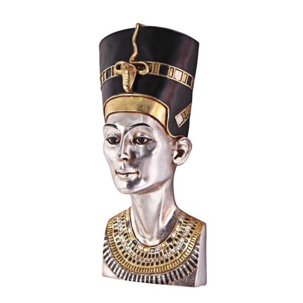 Design Toscano NE437691 12 Inch Grand Egyptian Queen Nefertiti Frieze