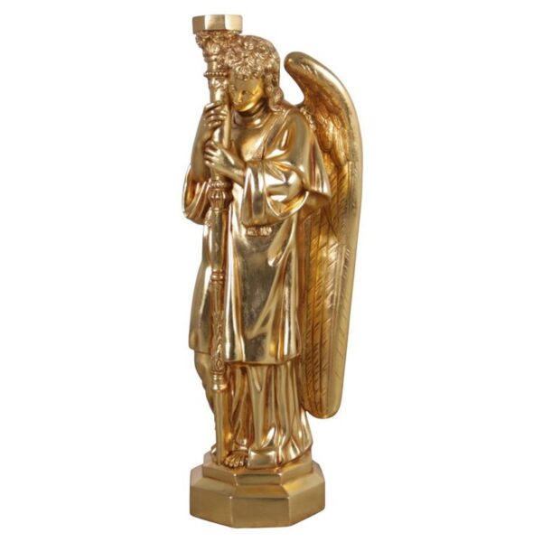 Design Toscano NE5307115 13 Inch Padova Golden Guardian Angel Right