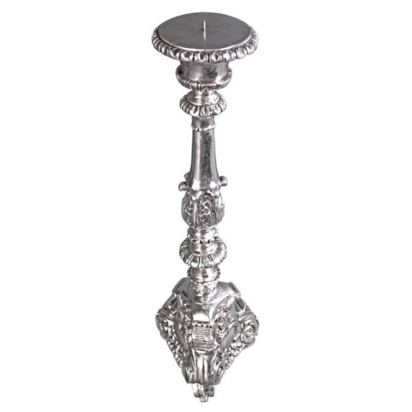 Design Toscano NE60301 12 1/2 Inch Grande Scroll Footed Candlestick