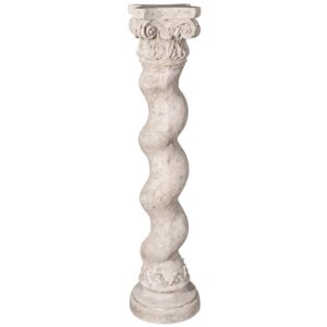 Design Toscano NE60303 13 Inch Capitoline Barley Twist Column