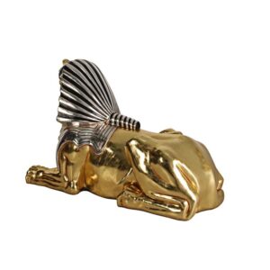 Design Toscano NE74547 78 Inch Grand Gilded Egyptian Sphinx