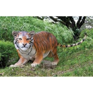 Design Toscano NE80120 90 Inch Grand Scale Bengal Tiger Statue