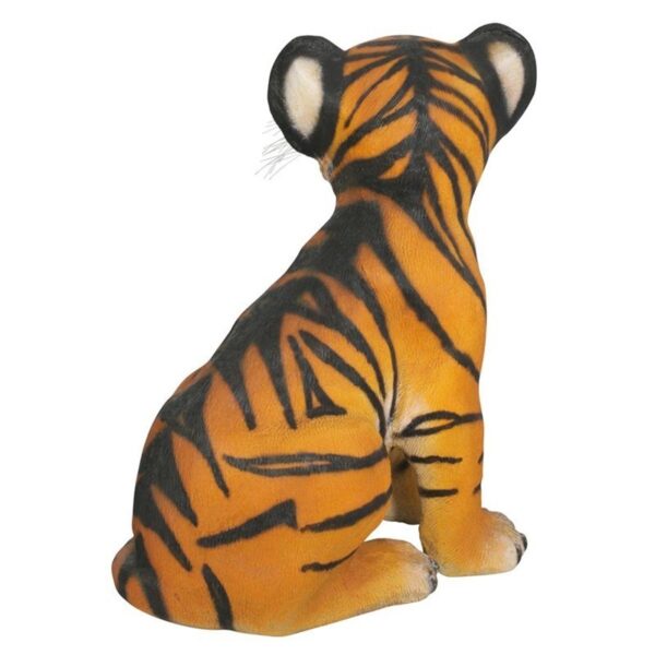 Design Toscano NE80149 17 Inch Sitting Tiger Cub