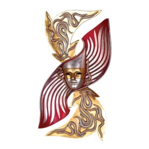 Design Toscano NE867042 19 Inch Ivera Carnivale Wall Mask