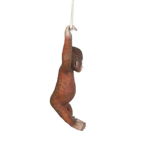 Design Toscano NE867215 13 Inch Pongo the Hanging Baby Orangutan