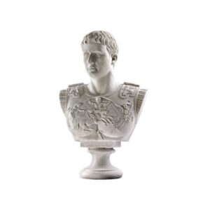 Design Toscano NE86795 20 Inch Augustus Caesar Bust