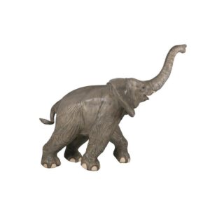 Design Toscano NE90026 73 Inch Good Luck Trunk Up Baby Elephant Statue