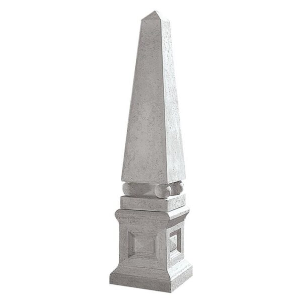 Design Toscano NE9140501 17 Inch Set of Neoclassical Obelisk on Base