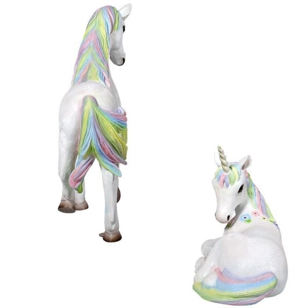 Design Toscano NE9170 Magical Mystical Unicorn Statues, Set of 2