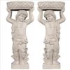 Design Toscano NE9210129 17 1/2 Inch Young Bacchus Planters Statues Set Two