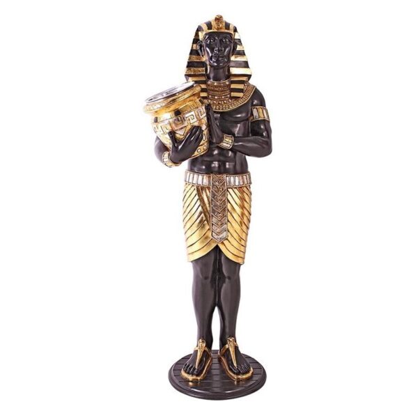 Design Toscano NE97375 20 1/2 Inch Guardian Asar Egyptian Wine Holder