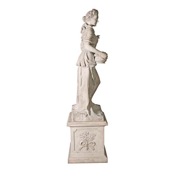 Design Toscano NE990057 24 Inch Four Seasons Spring Statue with Plinth