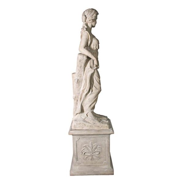 Design Toscano NE990059 24 Inch Four Seasons Summer Statue with Plinth