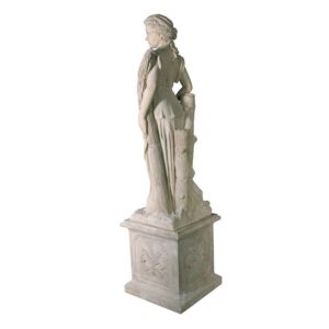 Design Toscano NE990059 24 Inch Four Seasons Summer Statue with Plinth