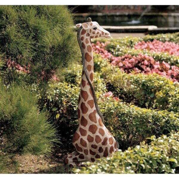 Design Toscano NG29314 8 Inch Gigi the Garden Giraffe