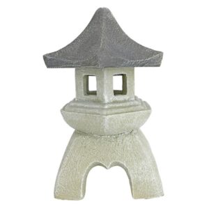 Design Toscano NG29869 7 1/2 Inch Medium Pagoda Lantern Statue