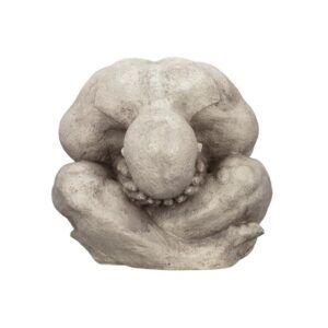 Design Toscano NG30369 21 1/2 Inch Meditating Shy Yogi of Bali Statue