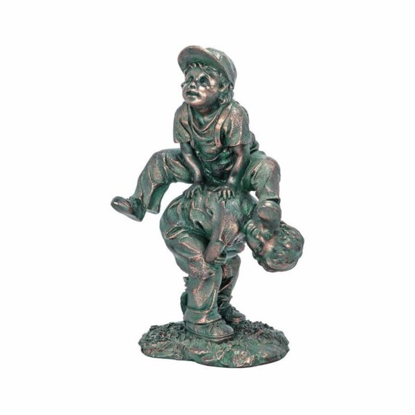 Design Toscano NG30439 10 Inch Leap Frogging Playing Boys Statue