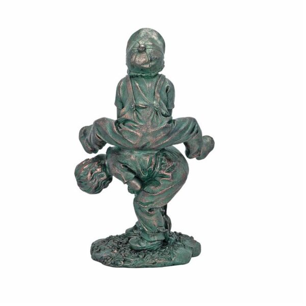 Design Toscano NG30439 10 Inch Leap Frogging Playing Boys Statue