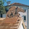 Design Toscano NG30667 21 Inch Apex Rooftop Dragon