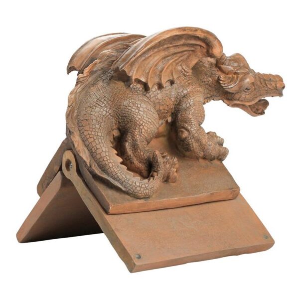 Design Toscano NG30667 21 Inch Apex Rooftop Dragon