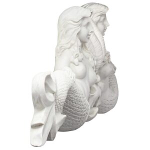 Design Toscano NG306790 39 1/2 Inch Mermaid Pediment