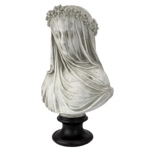 Design Toscano NG31524 9 Inch Veiled Maiden Bust