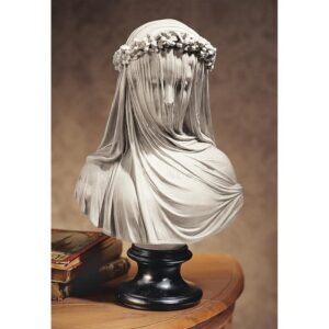 Design Toscano NG31524 9 Inch Veiled Maiden Bust