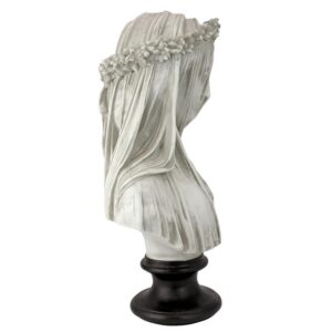 Design Toscano NG31524 9 Inch Veiled Maiden Bust