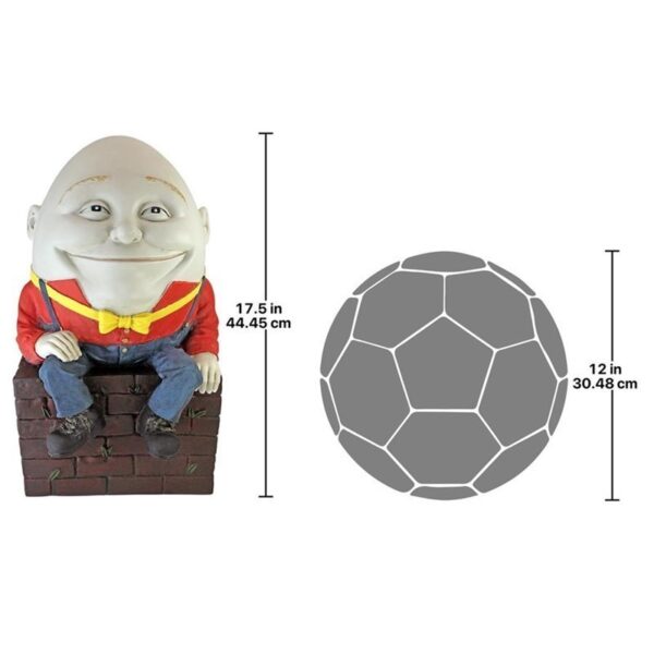 Design Toscano NG32097 10 Inch Humpty Dumpty Statue