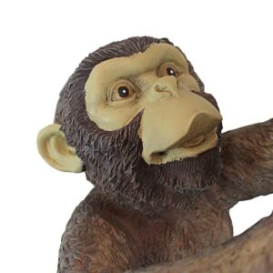 Design Toscano NG32154 9 Inch Makokou the Climbing Monkey