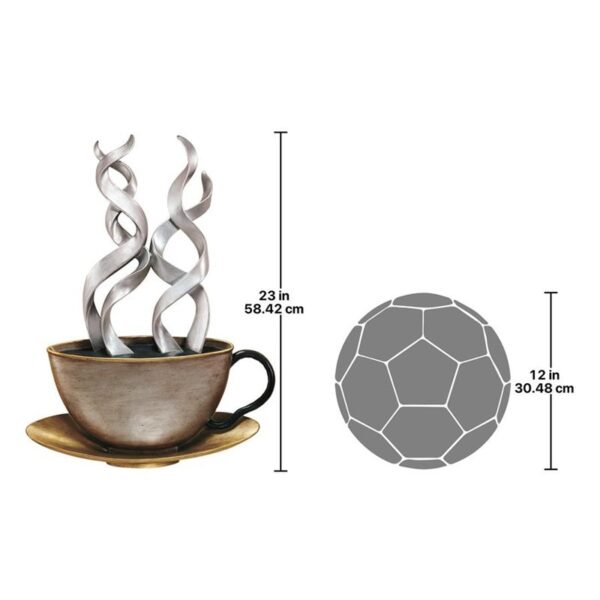 Design Toscano NG32912 18 Inch Cup of Joe Frieze