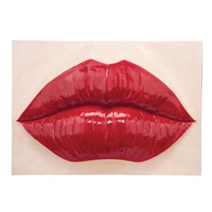 Design Toscano NG32917 29 1/2 Inch Pop Art Lips Frieze