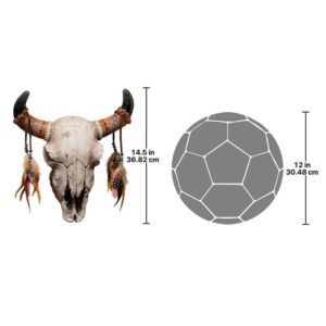 Design Toscano NG33006 13 Inch Spirit of the West Cow Skull