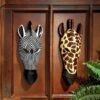 Design Toscano NG33503 5 1/2 Inch Giraffe Mask Plaque