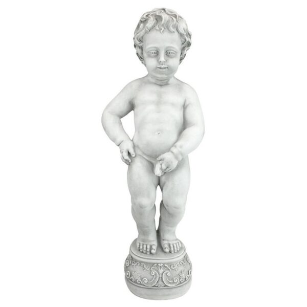 Design Toscano NG335051 10 1/2 Inch Manneken Pis Boy Piped Statue