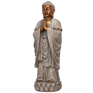 Design Toscano NG33692 9 Inch Bodh Gaya Buddha Statue