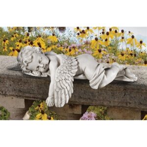 Design Toscano NG34033 13 Inch Sleepy Time Baby Angel Statue