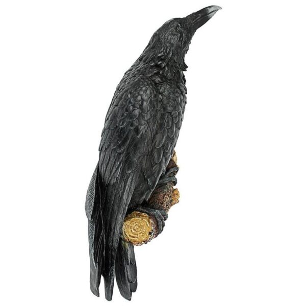 Design Toscano NG34872 7 1/2 Inch Ravens Perch Plaque