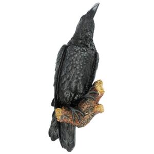 Design Toscano NG34872 7 1/2 Inch Ravens Perch Plaque