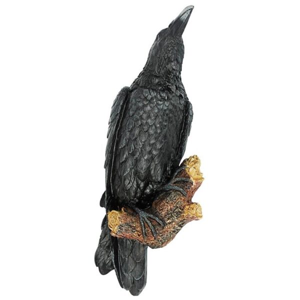 Design Toscano NG34872 7 1/2 Inch Ravens Perch Plaque