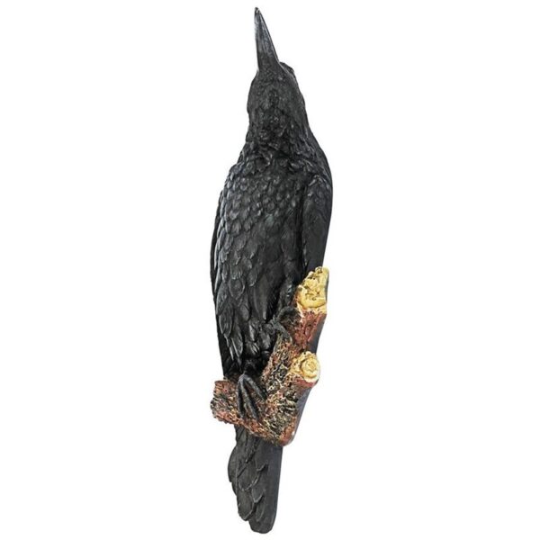 Design Toscano NG34872 7 1/2 Inch Ravens Perch Plaque