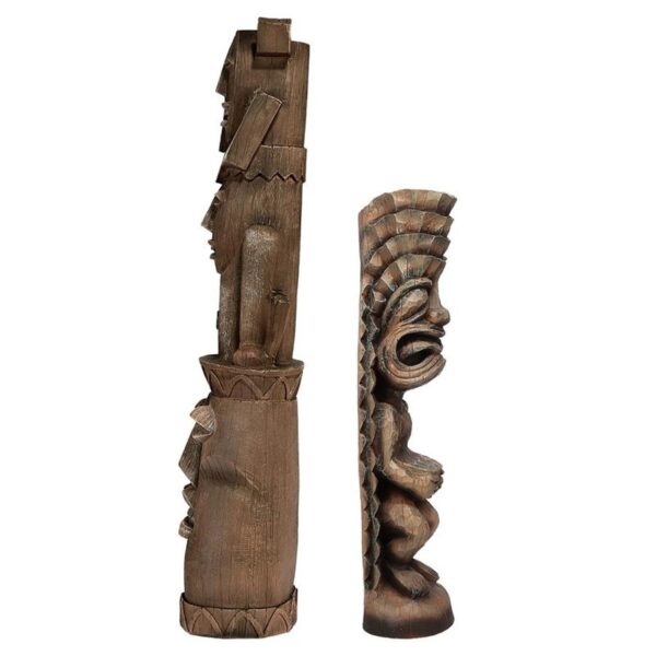 Design Toscano NG931189 6 Inch Set of Tiki Gods Set