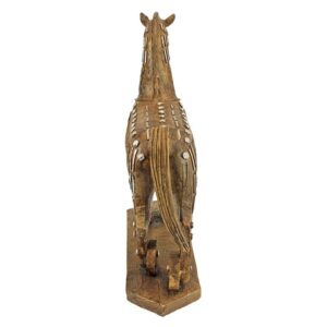 Design Toscano NY17900 9 1/2 Inch Legendary Trojan Horse