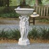 Design Toscano OS59146 18 Inch Column of Maenads Birdbath