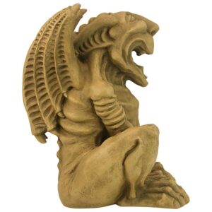 Design Toscano OS68933 10 Inch Large Leo the Laughing Gargoyle